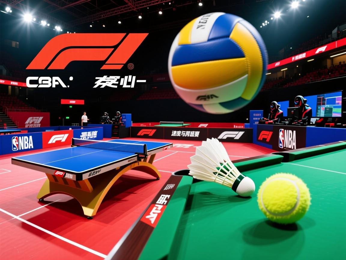 F1·乒乓球·排球·台球·羽毛球·网球：速度与技巧的跨界盛宴